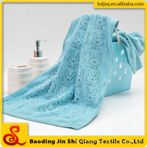Wholesale 35*75cm microfiber hair towel printed microfiber towel